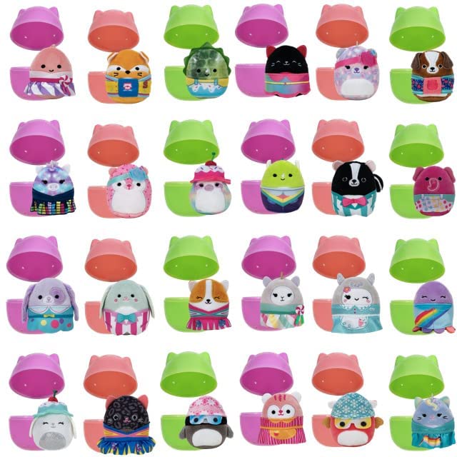 Squishmallows Squishville Series 6 - Assorted 3 Pack - Mini Plush & Accessories - Official Kellytoy - Styles May Vary - Great Stocking Stuffer & Gift for Kids