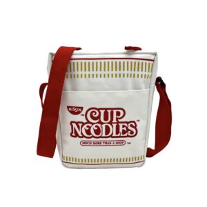 Nissin Cup Noodles Cup Noodles Crossbody, Off White