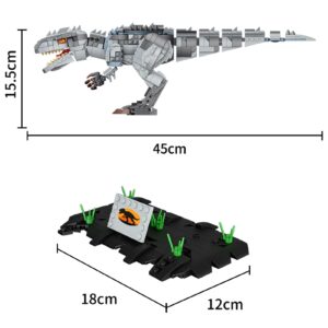 SEMKY Dinosaur Series Tyrannosaurus Model Set, (993Pieces) -Building Blocks Toys Gifts for Kid…