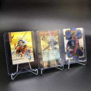 Clear Top Loaders for Cards 3" x 4", 35PT Hard Plastic Card Sleeves, Baseball Card Protector, Toploader Card Protector for Trading Cards & Sports Cards (25PCS, White)