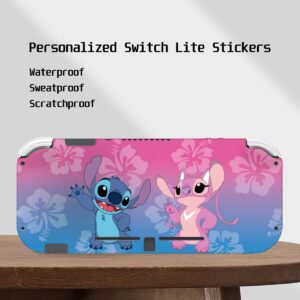 SadSkins Full Wrap Skin for Switch Lite Anime Switch Lite Protector Skin Cover Matte Vinyl Decal Stickers（Only Switch Lite）