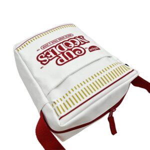 Nissin Cup Noodles Cup Noodles Crossbody, Off White