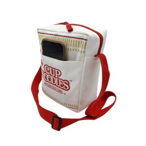 Nissin Cup Noodles Cup Noodles Crossbody, Off White