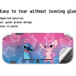 SadSkins Full Wrap Skin for Switch Lite Anime Switch Lite Protector Skin Cover Matte Vinyl Decal Stickers（Only Switch Lite）