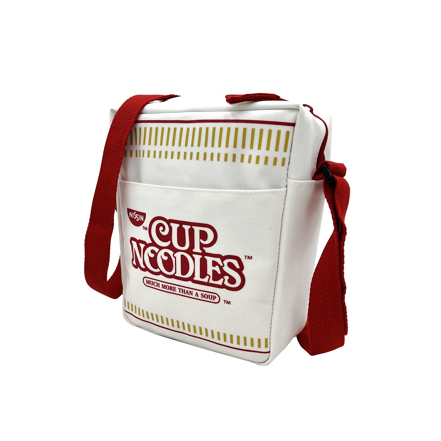 Nissin Cup Noodles Cup Noodles Crossbody, Off White