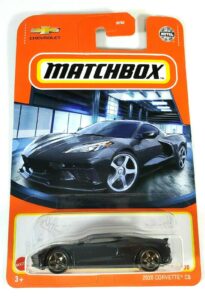 diecast matchbox 2020 corvette c8 20/100 (black)