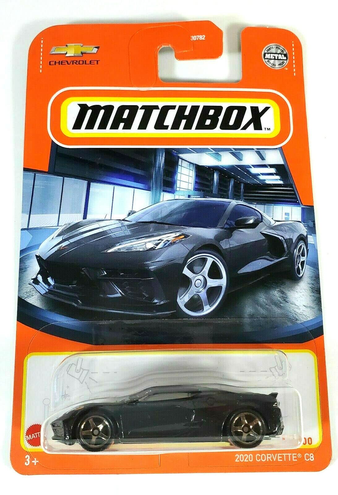 DieCast Matchbox 2020 Corvette C8 20/100 (Black)