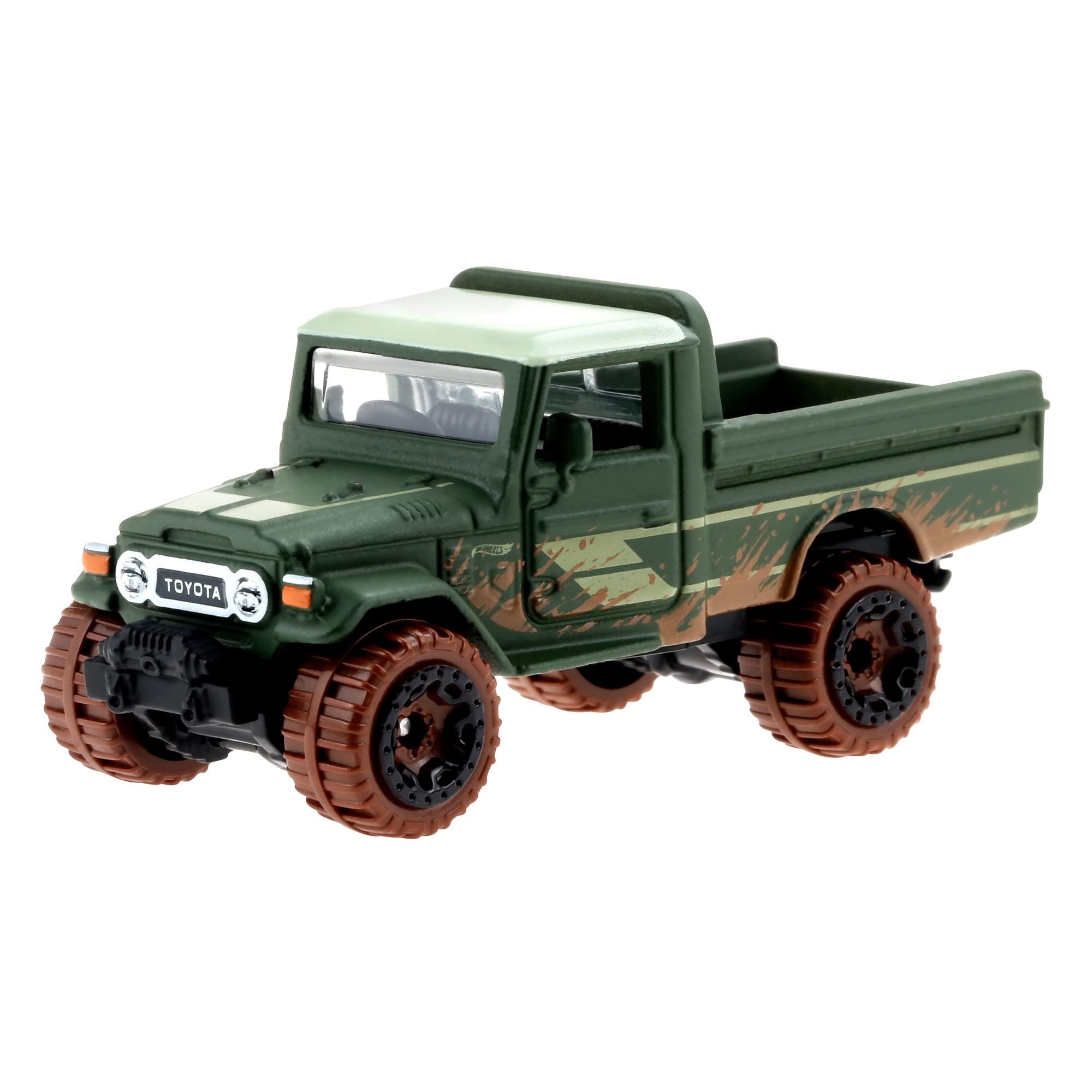 Hot Wheels 2022 - Toyota Land Cruiser - Off-Road Mud Runners 4/5 [Green]