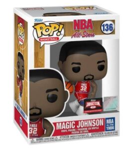 funko pop! basketball legends - magic johnson all star 1986 exclusive vinyl figure