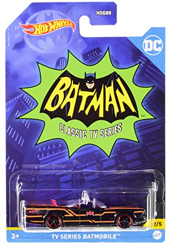 Hot Wheels Premium Batman Theme 5 Piece Set DC Comics Series Diecast Models HDG89-956A