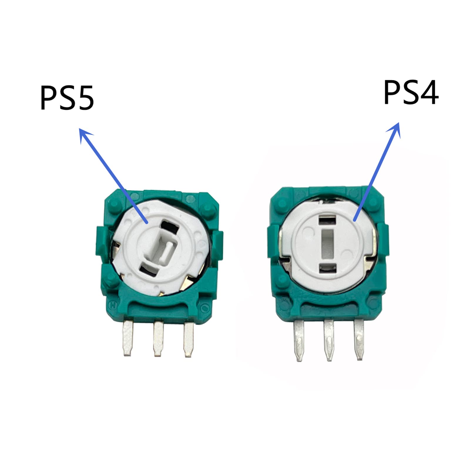 Onyehn 15pcs/Set 2k3 Ohm Potentiometer Replacement for Dualsense PS5 Controller,Repair Part Trim Pot Resistor Module Sensor for ALPS Analog Joystick