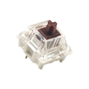 pack of gateron ks-9 g pro switches for mechanical gaming keyboards | plate mounted | pre lubed (gateron pro brown, 65 pcs)