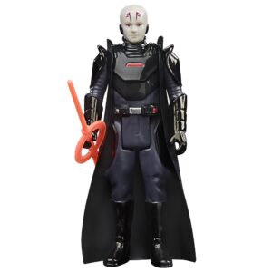 STAR WARS Retro Collection Grand Inquisitor Toy 3.75-Inch-Scale OBI-Wan Kenobi Action Figure, Toys for Kids Ages 4 and Up, Multicolored, F5773