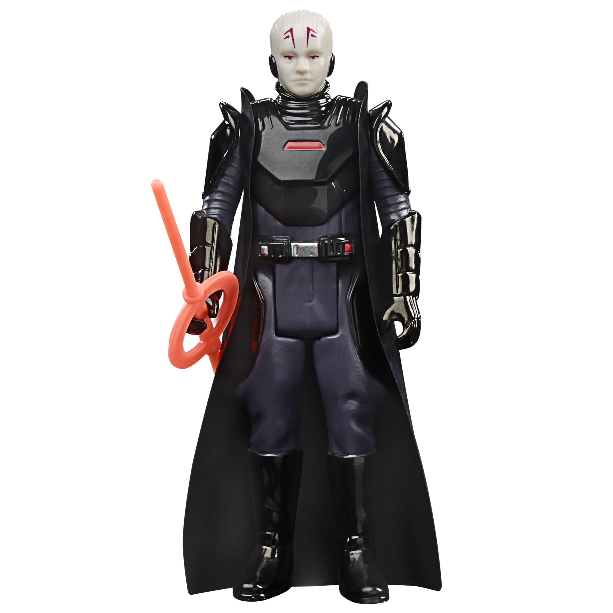 STAR WARS Retro Collection Grand Inquisitor Toy 3.75-Inch-Scale OBI-Wan Kenobi Action Figure, Toys for Kids Ages 4 and Up, Multicolored, F5773