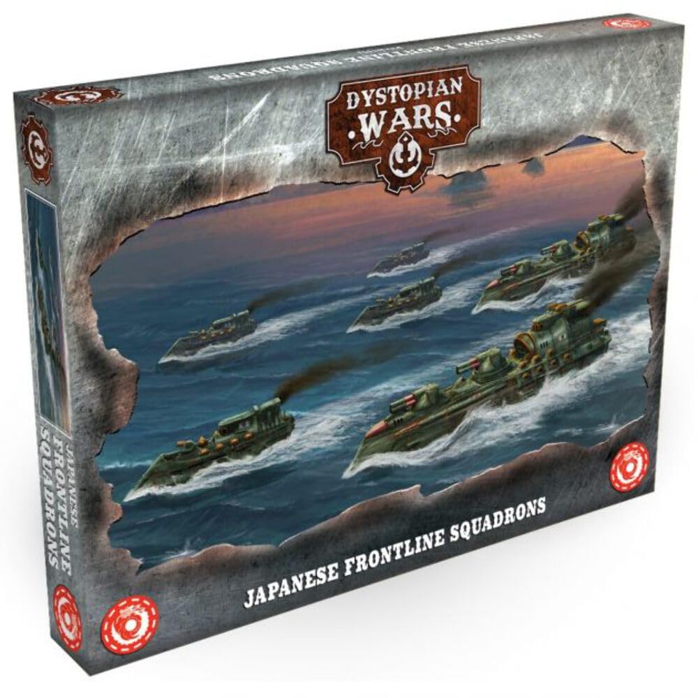 Warcradle Studios Dystopian Wars: Empire - Japanese Frontline Squadrons