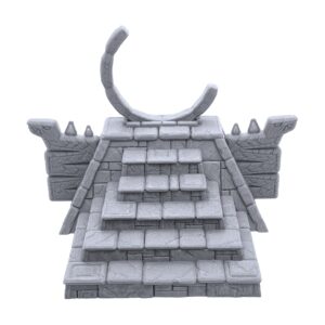 EnderToys Forgotten Temple Portal by Makers Anvil, 3D Printed Tabletop RPG Scenery and Wargame Terrain for 28mm Miniatures