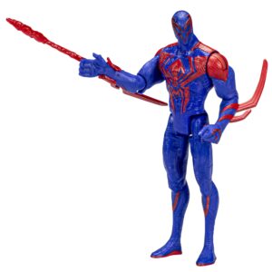 Marvel Spider-Man: Across The Spider-Verse Spider-Man 2099 Toy, 6-Inch-Scale Action Figure, Super Hero Toys, Ages 4 and Up