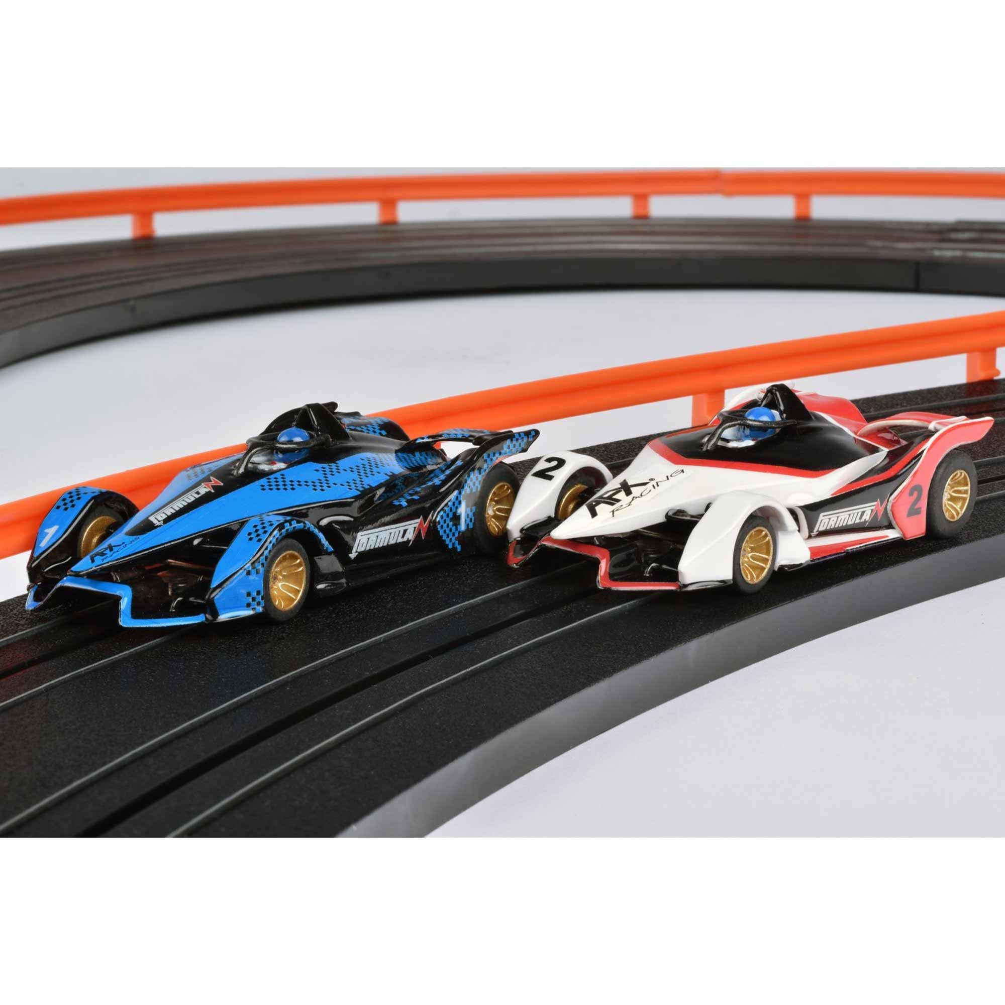 AFX/Racemasters Mega G+ Formula N Blk/Red/White AFX22015 HO Slot Racing Cars