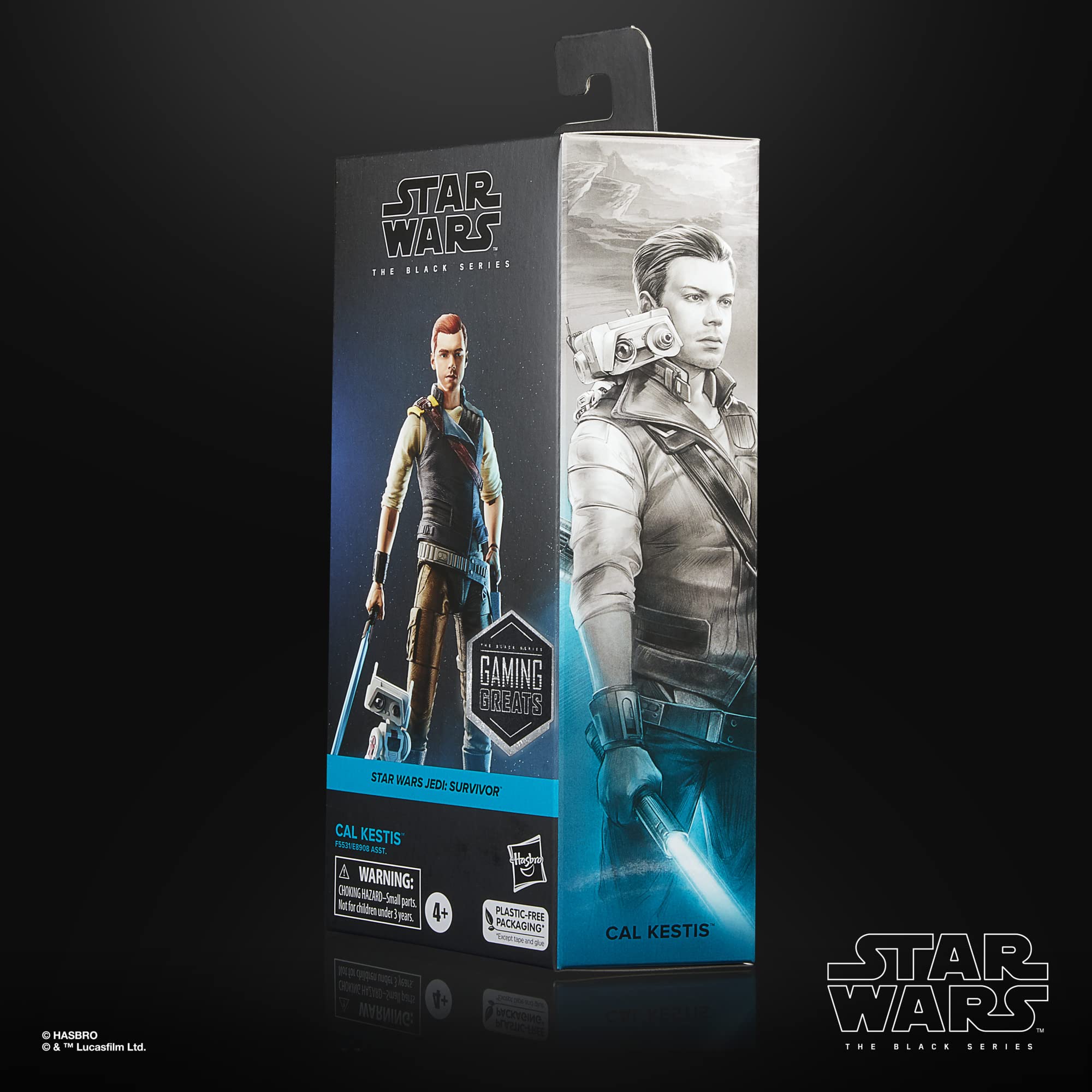 STAR WARS The Black Series Cal Kestis Toy 6-Inch-Scale Jedi: Survivor Collectible Action Figure, Toys for Kids Ages 4 and Up