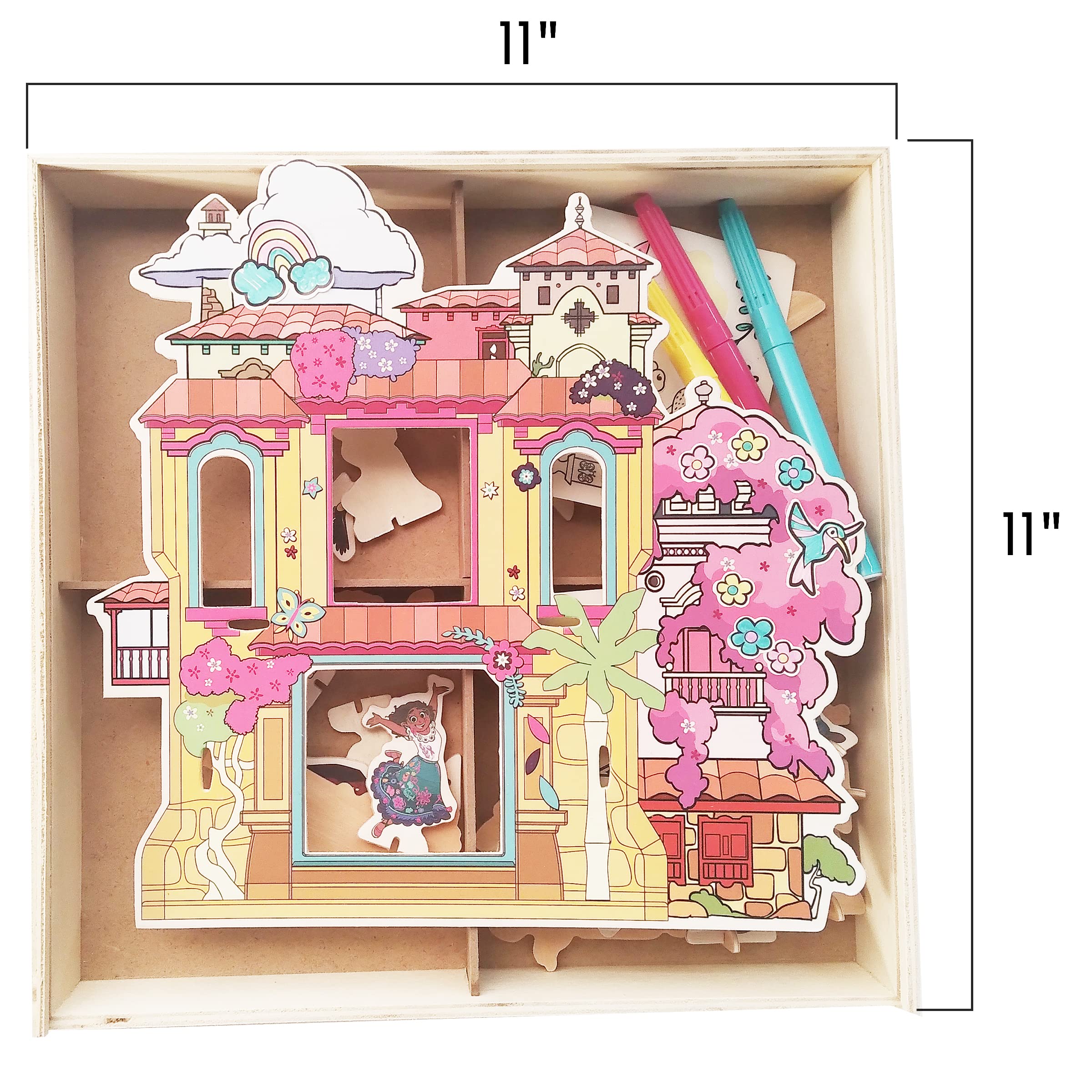 Tara Toys Encanto Wood Casita Activity Set