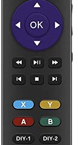 Universal Remote for Xbox One, Xbox One S and Xbox One X, Remote Control Has 7 Learning Programmable Buttons to Control All TVs, Soundbar, DVD & Receiver