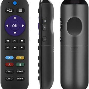 Universal Remote for Xbox One, Xbox One S and Xbox One X, Remote Control Has 7 Learning Programmable Buttons to Control All TVs, Soundbar, DVD & Receiver