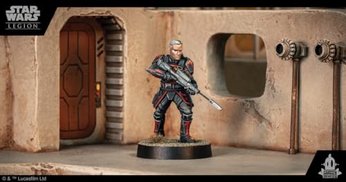 Star Wars: Legion Gar Saxon COMMANDER EXPANSION - Ruthless Mandalorian Precision! Tabletop Miniatures Strategy Game for Kids and Adults, Ages 14+, 2 Players, 3 Hour Playtime, Made by Atomic Mass Games