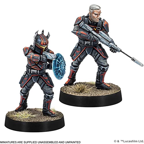 Star Wars: Legion Gar Saxon COMMANDER EXPANSION - Ruthless Mandalorian Precision! Tabletop Miniatures Strategy Game for Kids and Adults, Ages 14+, 2 Players, 3 Hour Playtime, Made by Atomic Mass Games