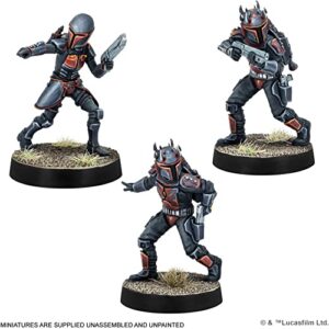 Star Wars: Legion Mandalorian Super Commandos Unit Expansion - Tabletop Miniatures Game, Strategy Game for Kids and Adults, Ages 14+, 2 Players, 3 Hour Playtime, Made by Atomic Mass Games