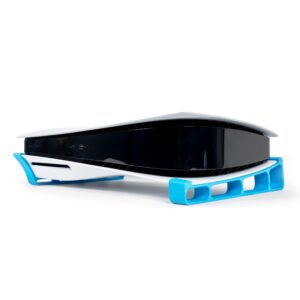 glistco skates - horizontal stand compatible with ps5 - disc edition (blue)