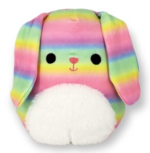 squishmallow kellytoys - 8 inch (20cm) - danya the rainbow bunny - super soft plush toy animal pillow pal buddy stuffed animal birthday gift