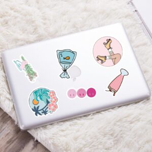 300 Pcs Aesthetic Stickers,VSCO Stickers Pack Waterproof Vinyl for Water Bottle,Laptop,Phone,Skateboard Stickers for Adults Girls and Kids