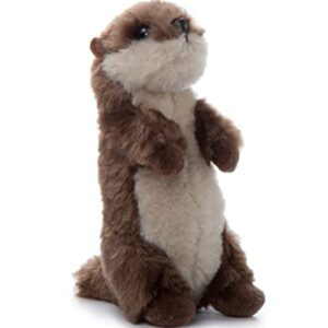 The Petting Zoo River Otter Stuffed Animal Plushie, Gifts for Kids, Wild Onez Babiez Wildlife Animals, River Otter Plush Toy 6 Inches