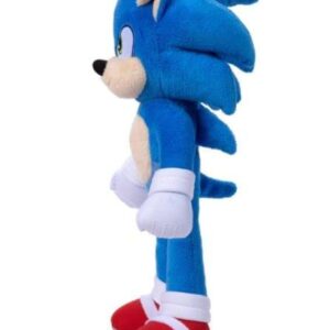 Sonic The Hedgehog 2 The Movie Plush Figure Collection Sonic Tales Knuckles (Sonic (9 inch))