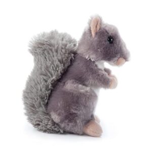 The Petting Zoo Squirrel Stuffed Animal Plushie, Gifts for Kids, Wild Onez Babiez Wildlife Animals, Squirrel Plush Toy 6 inches