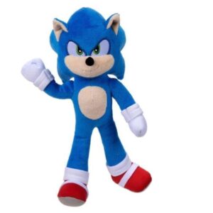 Sonic The Hedgehog 2 The Movie Plush Figure Collection Sonic Tales Knuckles (Sonic (9 inch))