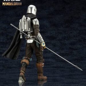 Kotobukiya Star Wars: The Mandalorian & Grogu with Beskar Staff ARTFX+ Statue, Multicolor