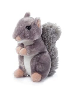 the petting zoo squirrel stuffed animal plushie, gifts for kids, wild onez babiez wildlife animals, squirrel plush toy 6 inches