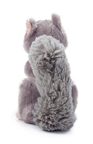 The Petting Zoo Squirrel Stuffed Animal Plushie, Gifts for Kids, Wild Onez Babiez Wildlife Animals, Squirrel Plush Toy 6 inches