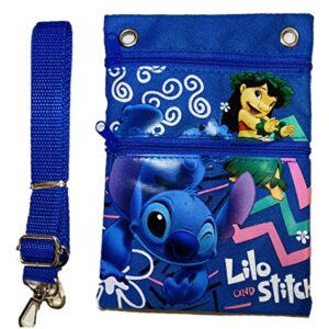 Lilo Stitch Blue Mini Cross body Shoulder Multi Purpose Small Crossbody bag