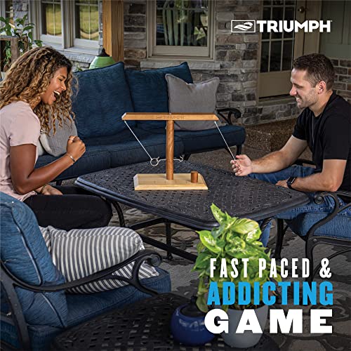 Triumph Sports Hook and Ring Battle – Ring Toss Game for Adults and Kids