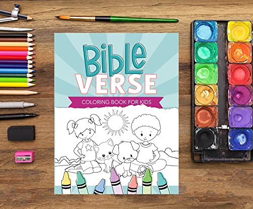 Bible Verse Coloring Book for Kids