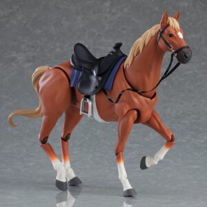 Max Factory figma Horse ver.2 [Chestnut Wool] Non-Scale Plastic Painted Action Figure, M06819