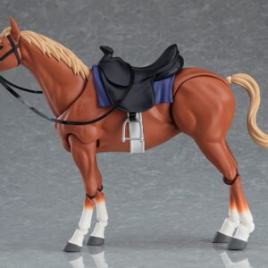 Max Factory figma Horse ver.2 [Chestnut Wool] Non-Scale Plastic Painted Action Figure, M06819