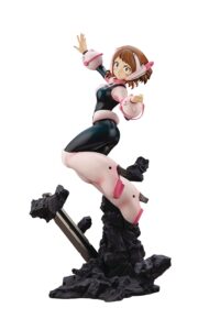 kotobukiya my hero academia: ochaco uraraka ver.2 artfx j statue, multicolor