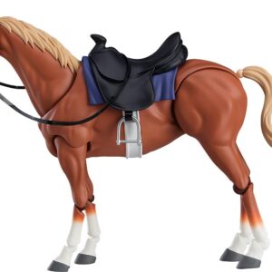 Max Factory figma Horse ver.2 [Chestnut Wool] Non-Scale Plastic Painted Action Figure, M06819