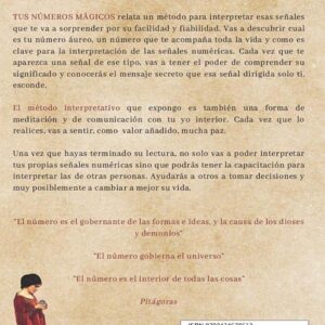 TUS NÚMEROS MÁGICOS: Método interpretativo de señales numéricas (Spanish Edition)