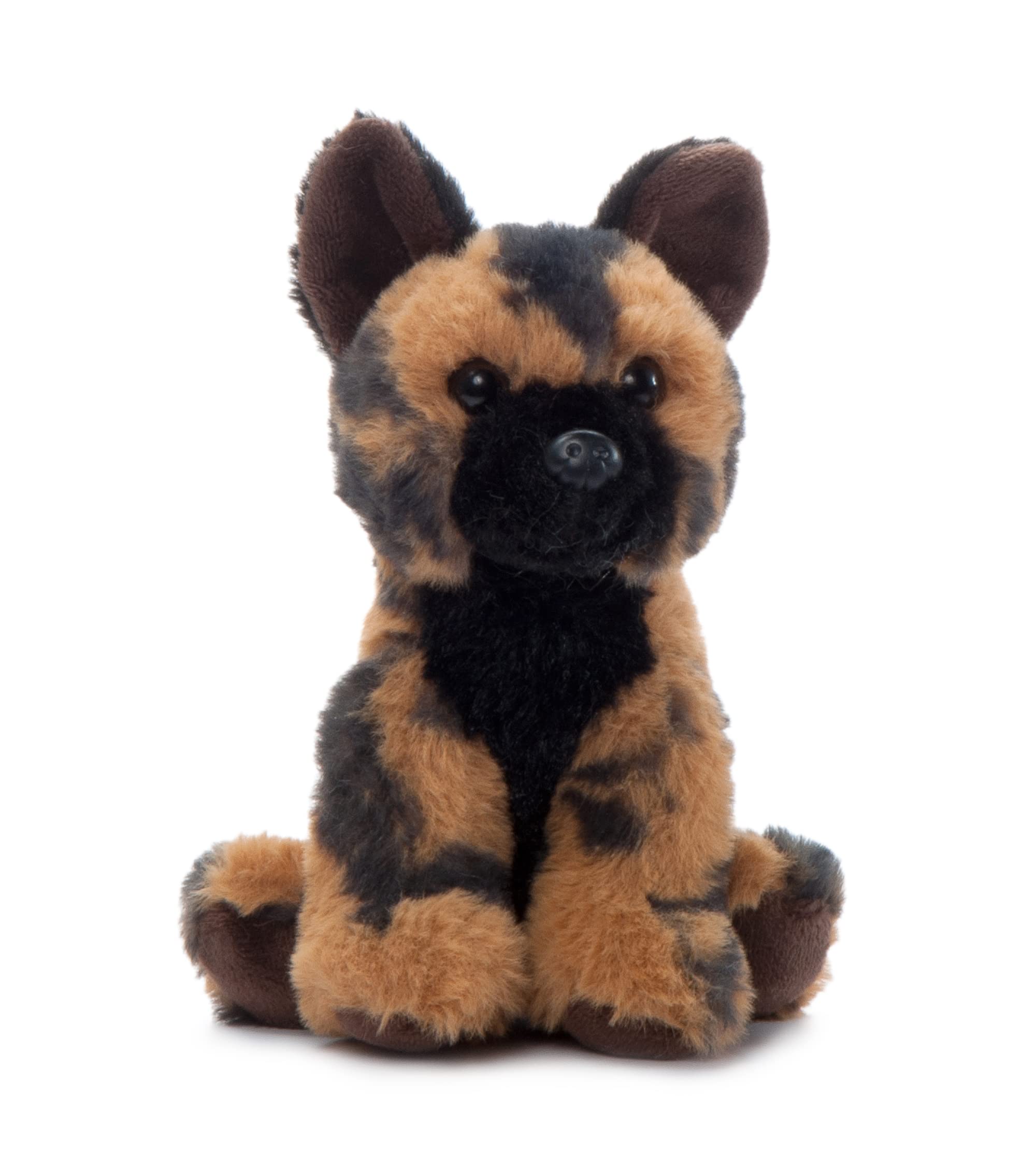 The Petting Zoo African Wild Dog Stuffed Animal Plushie, Gifts for Kids, Wild Onez Babiez Zoo Animals, Zoologee African Wild Dog Plush Toy 6 inches