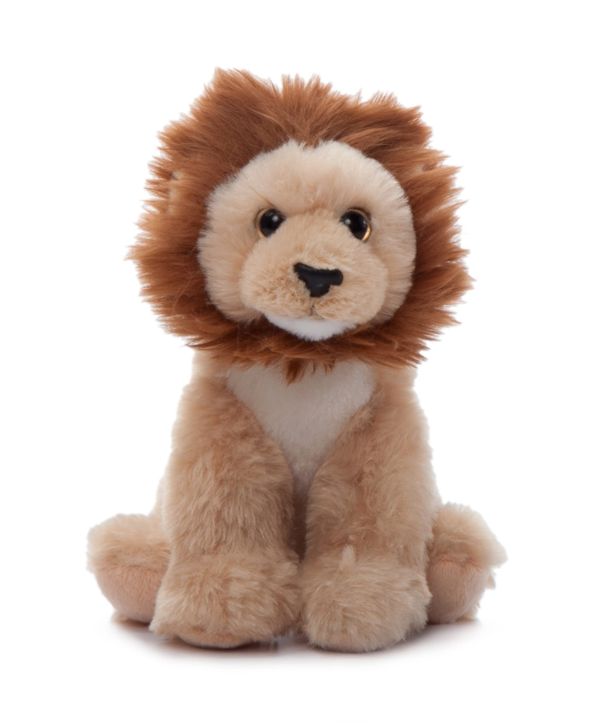 The Petting Zoo Lion Stuffed Animal Plushie, Gifts for Kids, Wild Onez Babiez Zoo Animals, Lion Plush Toy 6 inches