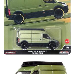 Hot Wheels Car Culture Circuit Legend, Premium 1:64 Scale Die-Cast Mercedes-Benz Sprinter Van, Deutschland Design, Collectable Vehicle